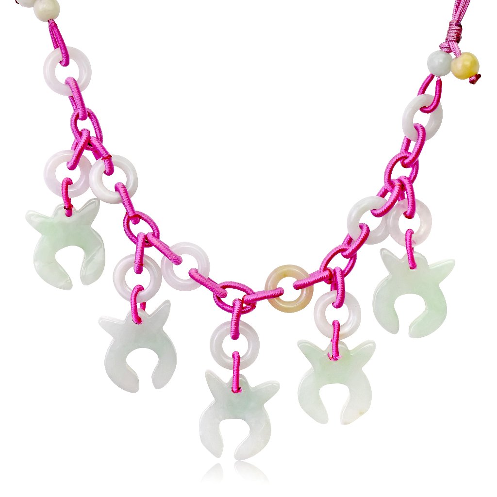 Taurus Astrology Handmade Jade Necklace Pendant